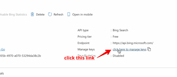 How to create a Bing news search API key? - ValvePress