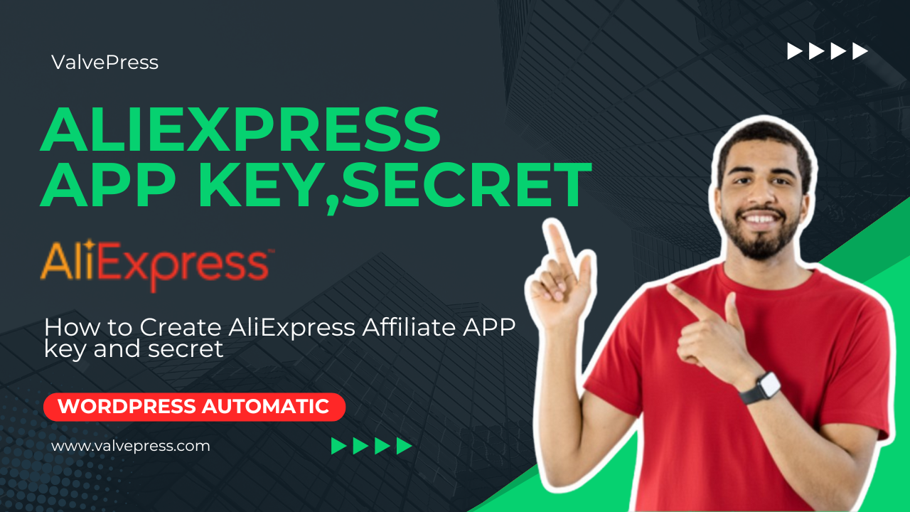 AliExpress APP key and secret